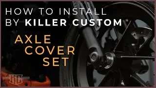 How To Install Killer Custom Full Axle/Pivot Cover Set For Harley-Davidson Sportster S