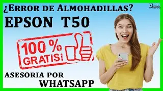 Epson Photo T50 T60 P50 Reset Almohadilla Ha llegado al Final De Vida Útil, Windows XP 7 10 GRATIS