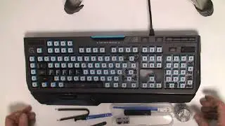 Как очистить и смазать механическую клавиатуру Logitech, чтобы устранить залипание клавиш
