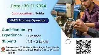 Mathura me Subros Company Interview 30 Nov 2024 at Government ITI Mathura UP #itijobs2024 #itijobs
