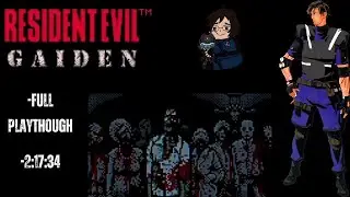 Resident Evil: Gaiden (2001) Barry Burton, Leon S. Kennedy, & Lucia Full Playthrough