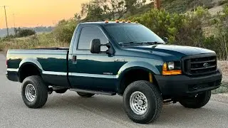 1999 Ford F250 7.3L 4x4 Powerstroke Turbo Diesel with only 69k Original miles Single Cab Long Bed