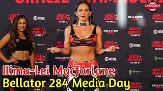 Bellator 284: Ilima-Lei MacFarlane Media Day Scrum