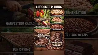 How Cacao Beans Become Chocolate