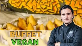 Buffet vegan di Natale per un&rsquo;evento di 300 ospiti