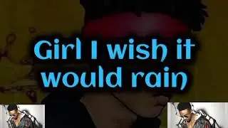 Chris Martin (lyrical) I wish it would rain