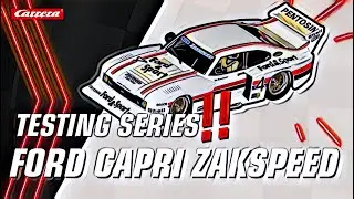 TESTING Series 🌪️ Turbo speed with the Ford Capri Zakspeed | @Carrera