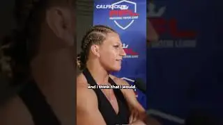 Kayla Harrison on Cris Cyborg: 