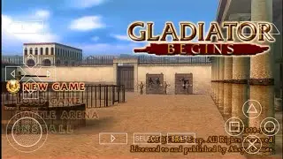 Gladiator Begins PSP Game For PPSSPP Emulator On Android Mobile Mobile Device | Gameplay