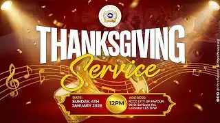 RCCG CITY OF FAVOUR// FIRST SUNDAY OF THE YEAR// 4TH JAN 2026//PST TAIWO OLUGBENGA