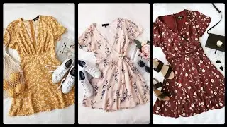 Trendy Summer Floral Dresses Lookbook 2020 | Summer Fashion Style