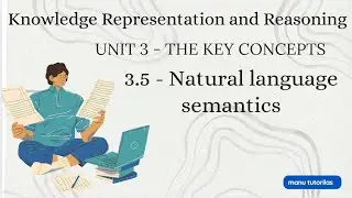 3.5 - Natural language semantics