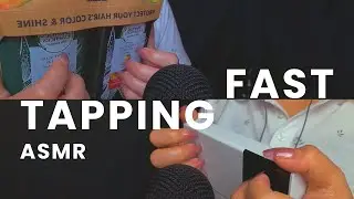 ASMR FAST TAPPING TRIGGERS (w/ LAYERED VERSION) - NO TALKING
