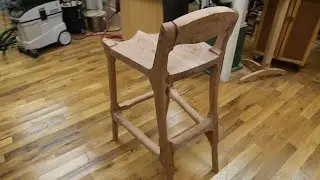 Sculpted armless bar stools pt 7/8: Assembly and glue up