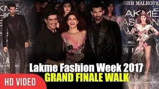 Aditya Roy Kapur And Jacqueline Fernandez | Lakme Fashion Week Winter Festive 2017 | Grand Finale