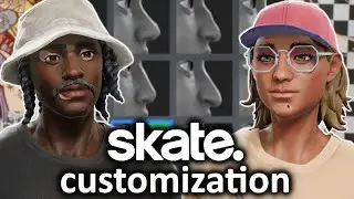 skate. A Guide to change your Skaters build at any point! (gender settings)