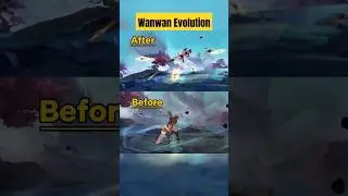 New wanwan Revamp in Advance Server #wanwangameplay #wanwanmlbb #revamphero #shorts #mlbb