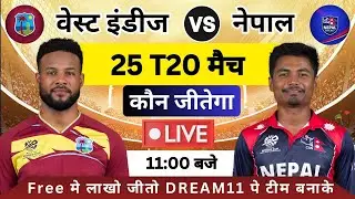 WI vs NEP Dream11 Prediction West Indies vs Nepal Dream11 Team WI vs NEP Dream11 Prediction Today