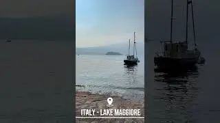 Lake Maggiore, Italy &mdash; The Most Peaceful Place to Walk 🏞️ #italy #travel #newvideo