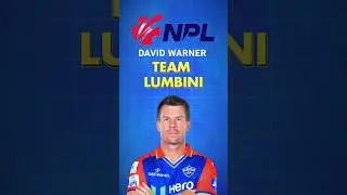 David Warner in Nepal Premier League 2024 | Team Lumbini Approached Star Australian Batsmen #npl