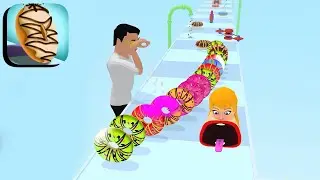 DONUTS STACK 3D GAMEPLAY | ALL LEVELS 5-6