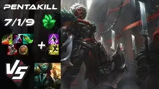TOP Ambessa vs Gangplank [PENTAKILL] - EU Grandmaster Patch 26.1