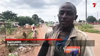 Insalubrité : les rues de Daoukro bondés d'ordures