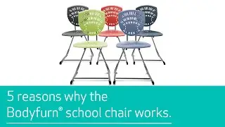 Flexible, dynamic, ergonomic: meet the Bodyfurn&reg; school chair.