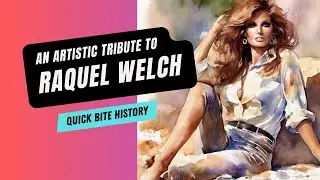👈 Iconic Beauty Reimagined: Raquel Welch's Legacy in Art