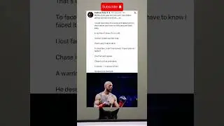 Andrew tates response to losing to Chase demoor #growwithoreo #viralnews #andrewtate #viraltweet