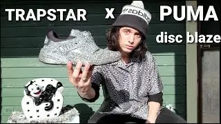 PUMA &times; TRAPSTAR WHITE NOISE DISC BLAZE ON FOOT! WHY IS IT SO SLEPT ON!?!
