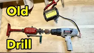 Super simple Hand crank generator.