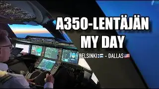 Kaukoliikennelentäjän My Day, 01/26👨🏻‍✈️ Miltä Dallasin lento näyttää?