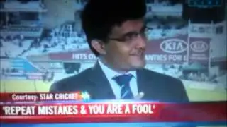 Greg Chappel Is Stupid - Sourav Ganguly