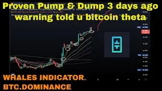 Proven Pump & Dump 3 days ago told u bitcoin theta