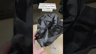 Because why SHOULDN'T we 3D print a 3D scanned Taco Bell bag in our 5% carbon fiber Pro PCTG?