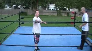 Dropkick - How to do a Pro Wrestling Dropkick