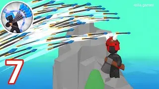 Merge Archers : Castle Defense - Gameplay Walkthrough Part 7 Level 42 - 51 Castle Defense