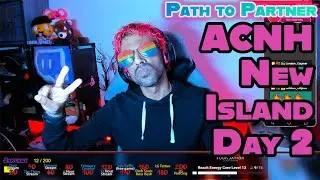 👑 Path To Partner Stream #23 - Animal Crossing New Island - Day 2