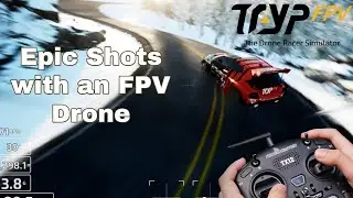 FPV cinematic car chase - Simulator Practice - TRYP Fpv