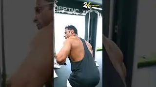 One arm low pulley row workout 🔥💪🏻 by our champ @YatinderSinghOfficial