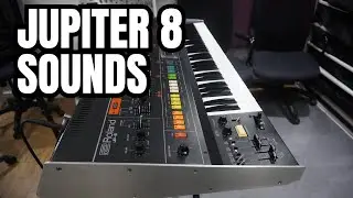 Roland Jupiter-8 &ndash; Famous Sounds &ndash; all presets demonstrated
