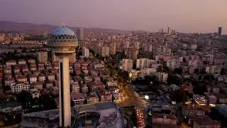 Ankara  City Aerial View in 4K by worldetravelers.com