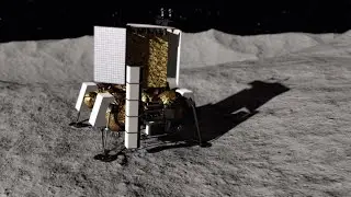 ESA PROSPECT lander to drill into moon to extract water