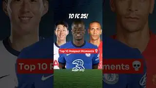 I added Top 10 Respect Moments XI to FC 25! 💀