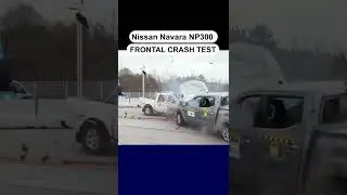 NISSAN Navara NP300 | Frontal Crash Test!#shorts