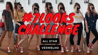 #7LooksChallenge: Como usar all star vermelho | | Red Converse lookbook