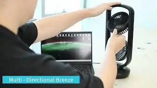 Dr.Prepare | NEW Dual Oscillating Portable Tower Fan