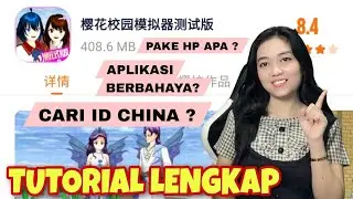 TUTORIAL LENGKAP DOWNLOAD SAKURA SCHOOL SIMULATOR VERSI CHINA 233 LEYUAN #sakuraschoolsimulator