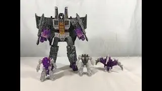 Обзор Transformers Siege Decepticon PhantomStrike Squadron - Skywarp, Fracas, Shrute и TerrorDaxtyl